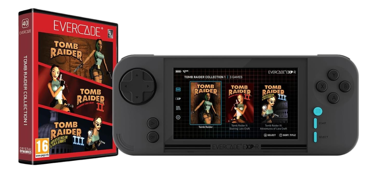 Evercade EXP-R Tomb Raider Collection